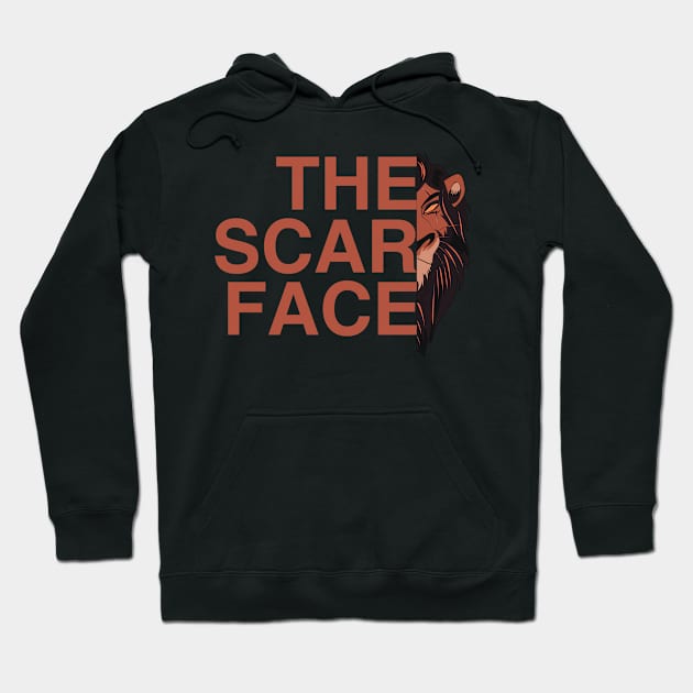 the scar face Hoodie by SIMPLICITEE